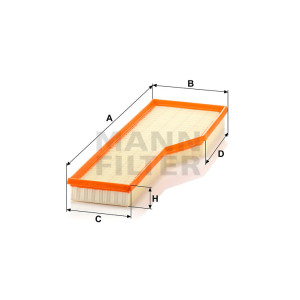 Фильтр воздушный MANN-FILTER C 54 165